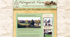 Desktop Screenshot of palmquistfarm.com